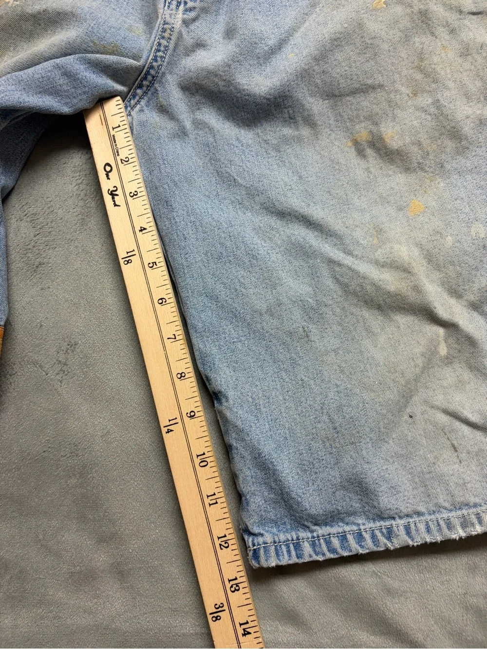 VTG Gasoline Ralph Nakash Denim Shorts 29 Baggy JNCO Style Skate Y2K Distressed